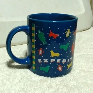 Vintage Rare 1990 Antarctica Expedition Coffee Mug